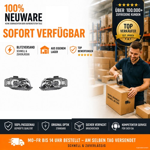 Scheinwerfer set xenon passend - scheinwerfer,